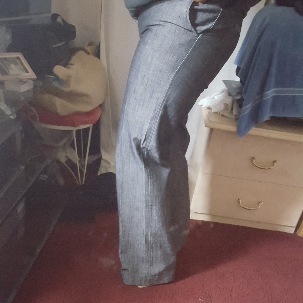 CATO Grayish Trousers wide leg. Never worn
